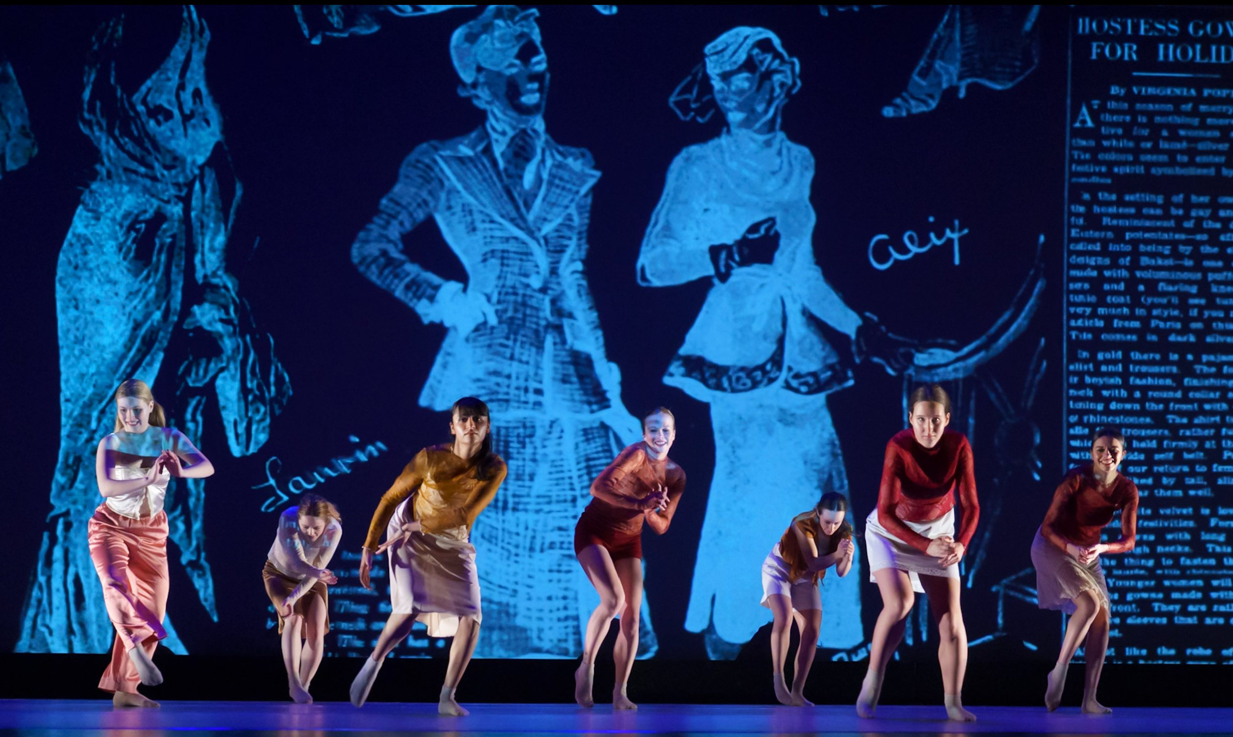 UCSB Dance Company Projections Image 1